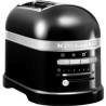 KitchenAid Artisan 5KMT2204EOB toustovač lesklá černá, 2 topinky, auto senzor, 7 stupňů, bagel, rozmrazování