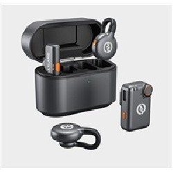 BAZAR - Hollyland LARK M2S Mini Combo Wireless Lavalier Microphone Mini Combo (Space Gray) - Poškozený obal (Komplet)