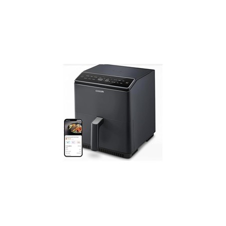 BAZAR - BAZAR - Cosori Dual Blaze 6.4L SMART horkovzdušná fritéza + 5x špíz a gril. rošt, black - Poškozený obal (Kompl