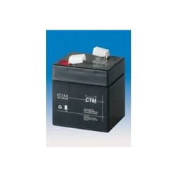 Baterie - CTM CT 6-1 (6V/1Ah - Faston 187), životnost 5let