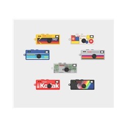 BAZAR - Kodak Charmera Keychain Digital Camera Blind Box - Poškozený obal (Komplet)