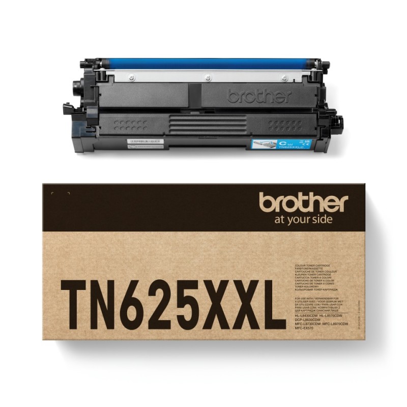 BROTHER Toner TN-625XXLC pro řadu FC, 6500 stran, Cyan