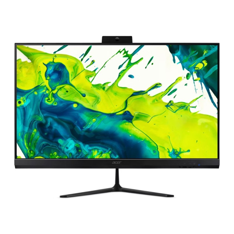 ACER PC AiO Aspire C27-2G_LUBR75825U_65W,Ryzen 7 5825U,8GB,512GB SSD,Vega 8 Graphics,Linux,Black