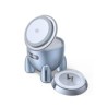 UGREEN magnetická bezdrátová nabíječka 2v1 MagFlow Qi2.2, 25W, MagSafe, raketa