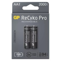 GP Nabíjecí Ni-MH baterie AA, 2-pack B2220