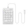 A4Tech FStyler FK13P numerická klávesnice drátová (USB) bílá