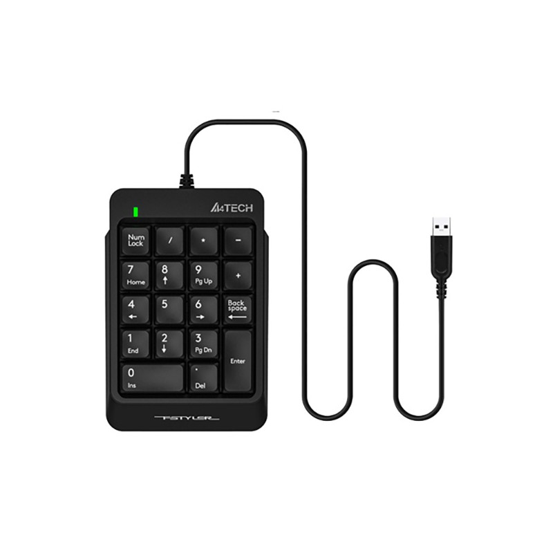 A4Tech FStyler FK13P numerická klávesnice drátová (USB) černá
