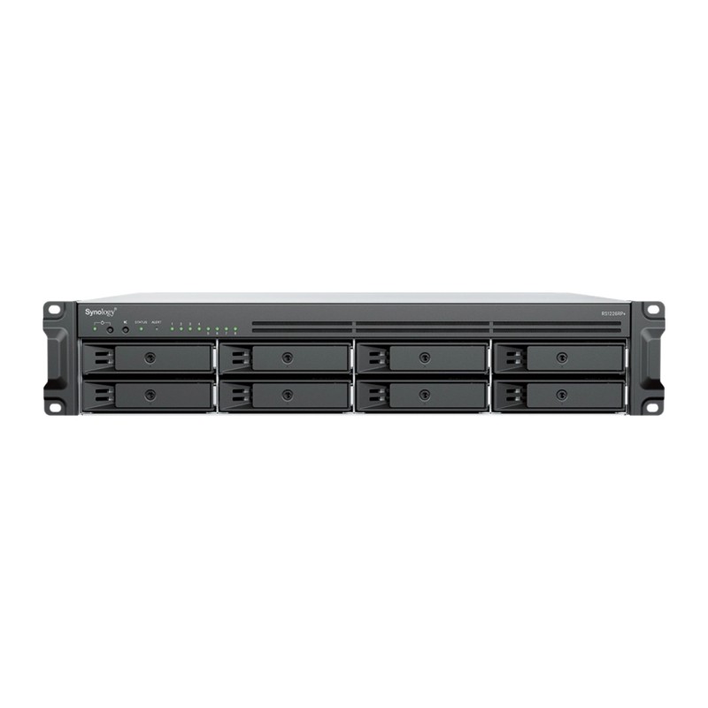 NAS Synology RS1226+ RAID 8xSATA Rack server, 2x2,5GbE LAN