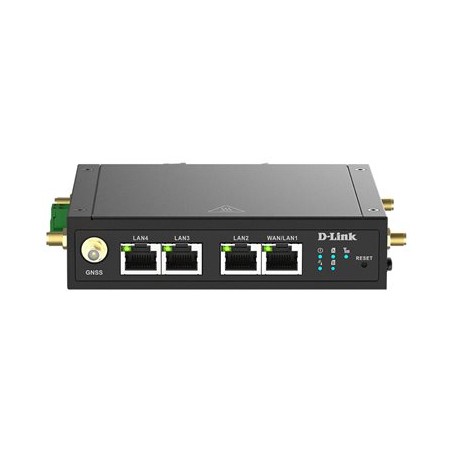 D-Link DWM-530-T 4G M2M Router - 4x Fast Eth