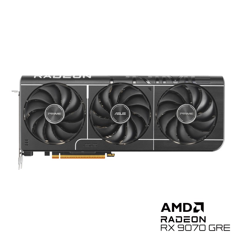 ASUS VGA AMD Radeon PRIME RX 9070 GRE 12G, 12GB GDDR6, 3xDP, 1x HDMI