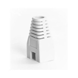 Ochrana pro konektor RJ45, non-snag-proof - bílá, 100ks