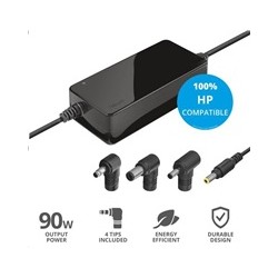 BAZAR - TRUST napájecí adaptér MAXO pro notebooky HP 90W, vč. koncovek - Poškozený obal (Komplet)