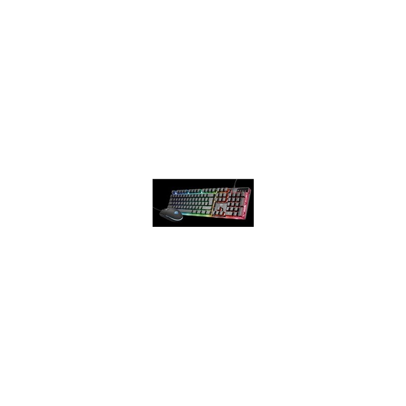 BAZAR - TRUST set klávesnice + myš GXT 838 Azor Gaming Combo CZ/SK - poškozený obal