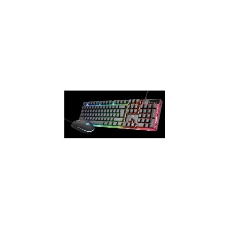 BAZAR - TRUST set klávesnice + myš GXT 838 Azor Gaming Combo CZ/SK - poškozený obal