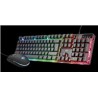 BAZAR - TRUST set klávesnice + myš GXT 838 Azor Gaming Combo CZ/SK - poškozený obal