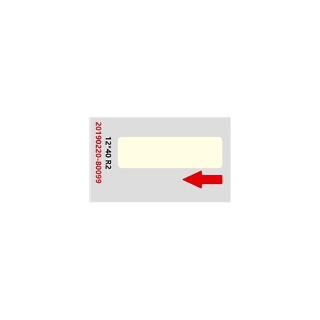 Niimbot štítky RP 12x40mm 155ks LightYellow pro D11 a D110