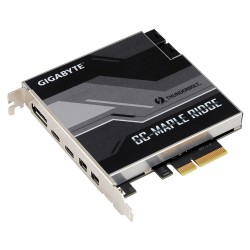 GIGABYTE GC-MAPLE RIDGE, Intel® Thunderbolt™ 4 Certified add-in card, USB Type-C, DisplayPort