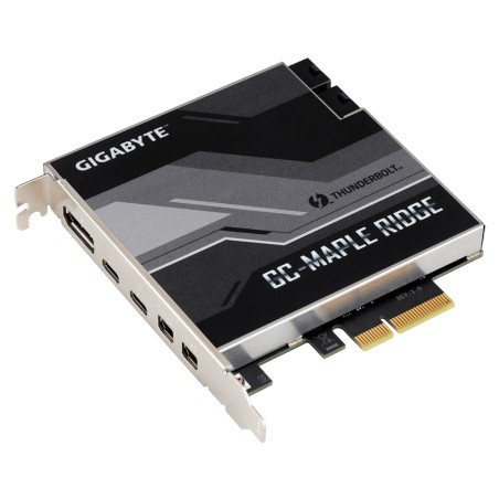 GIGABYTE GC-MAPLE RIDGE, Intel® Thunderbolt™ 4 Certified add-in card, USB Type-C, DisplayPort