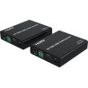 PremiumCord 8K@60Hz HDMI KVM extender s USB2.0 na 50m přes jeden kabel Cat6/6A