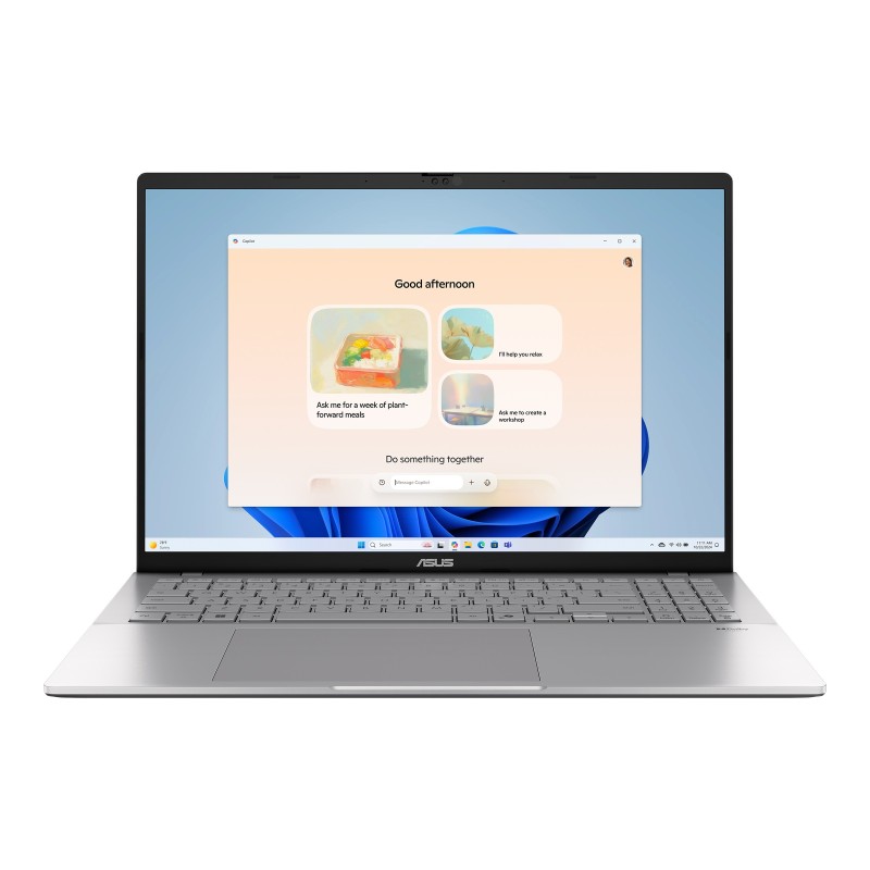 ASUS Vivobook S16/M3607KA-OLED028WZ/AI5-330/16"/WUXGA/32GB/512GB/AMD int/W11H/Silver/2R