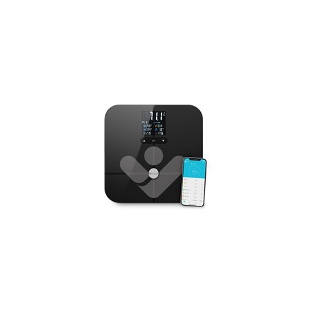 TrueLife FitScale W7 BT - Bioelektrická impedanční bluetooth váha - černá