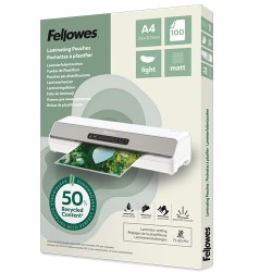 Laminovací fólie Fellowes A4 80 mic z recyklovaného materiálu (50%), matné