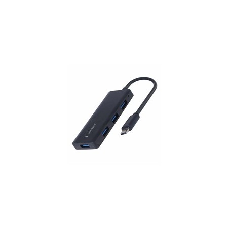 GEMBIRD hub, 4-port USB 3.1 (Gen 1), Type-C
