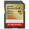 SanDisk SDXC karta 32GB Extreme PLUS (R100/W60 MB/s Class 10, UHS-I U3 V30)