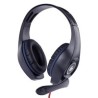 GEMBIRD sluchátka s mikrofonem GHS-05-B, gaming, černo-modrá, 1x 4-pólový 3,5mm jack