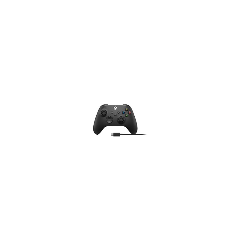 BAZAR - Xbox Wireless Controller černý + USB-C kabel - Poškozený obal (Komplet)
