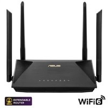 ASUS RT-AX53U (AX1800) WiFi 6 Extendable Router, AiMesh, 4G/5G Mobile Tethering