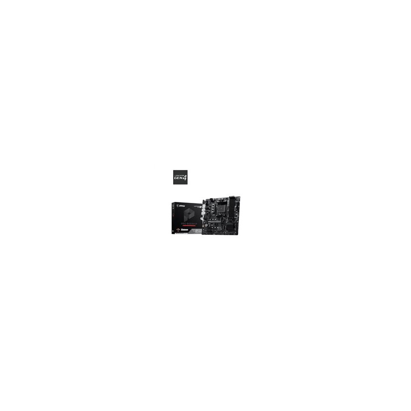 MSI MB Sc AM4 PRO B550M-P, AMD B550, 4xDDR4, 1xVGA, 1xHDMI, 1xDP, mATX