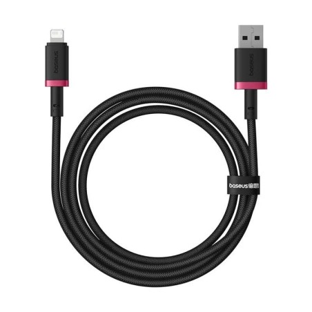 Baseus Rychlonabíjecí kabel Dura USB/Lightning 1m 2.4A červeno černý