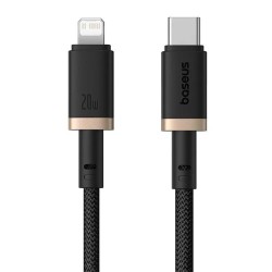 Baseus Rychlonabíjecí kabel Dura USB/Lightning 2m 20W černo zlatý