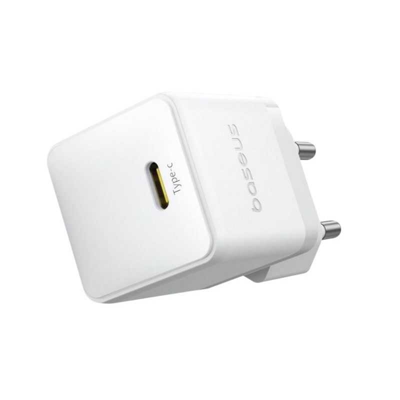 Baseus Rychlonabíječka do sítě Palm 20W USB-C PD QC 3.0 bílá