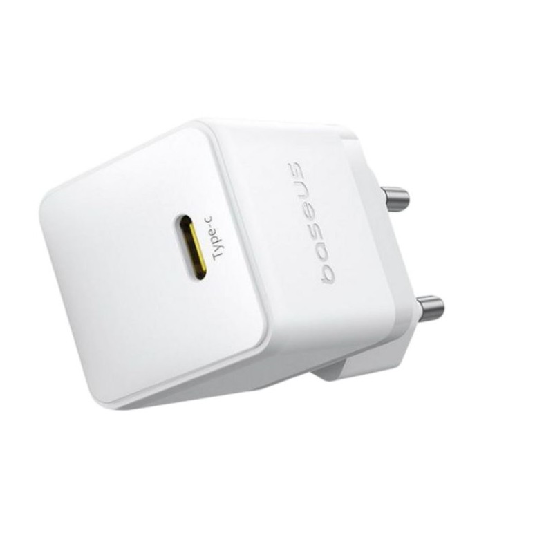 Baseus Rychlonabíječka do sítě Palm 30W USB-C PD QC 3.0 bílá