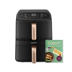BAZAR - Cosori Turbo Tower Compact horkovzdušná fritéza 8,6 L černá - Poškozený obal (Komplet)