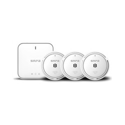 Safe S-FSC31-RF SET FIRE BASIC PLUS - 1x SAFE50HUB-WRF, 3x SAFE10Y30-RF