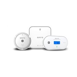 Safe S-FSC11-RF SET FIRE & CO - 1x SAFE50HUB-WRF, 1x SAFE10Y30-RF, 1x SAFE10YDCO-RF