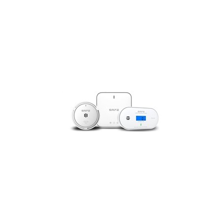 Safe S-FSC11-RF SET FIRE & CO - 1x SAFE50HUB-WRF, 1x SAFE10Y30-RF, 1x SAFE10YDCO-RF