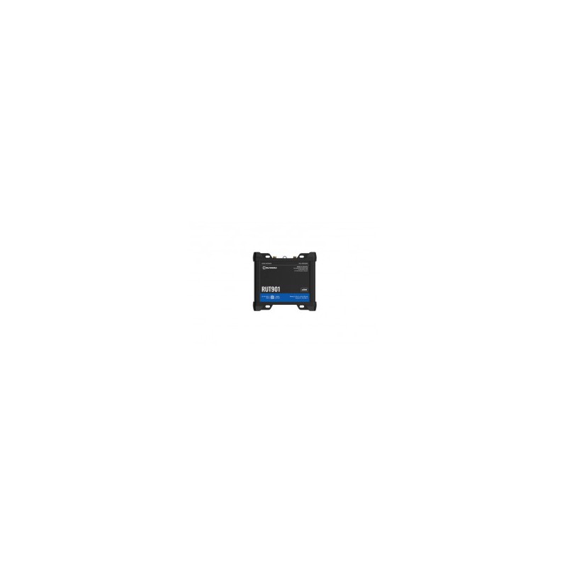 Teltonika 150Mbps LTE router, 2xSIM+eSIM, WiFi, 3xLAN + 1xLAN/WAN 100Mbps, 2x I/O