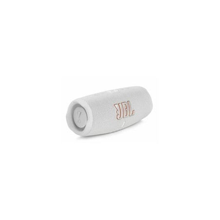 JBL Charge 5 white, bezdrátové repro s powerbankou, PartyBoost, IP67, 40W