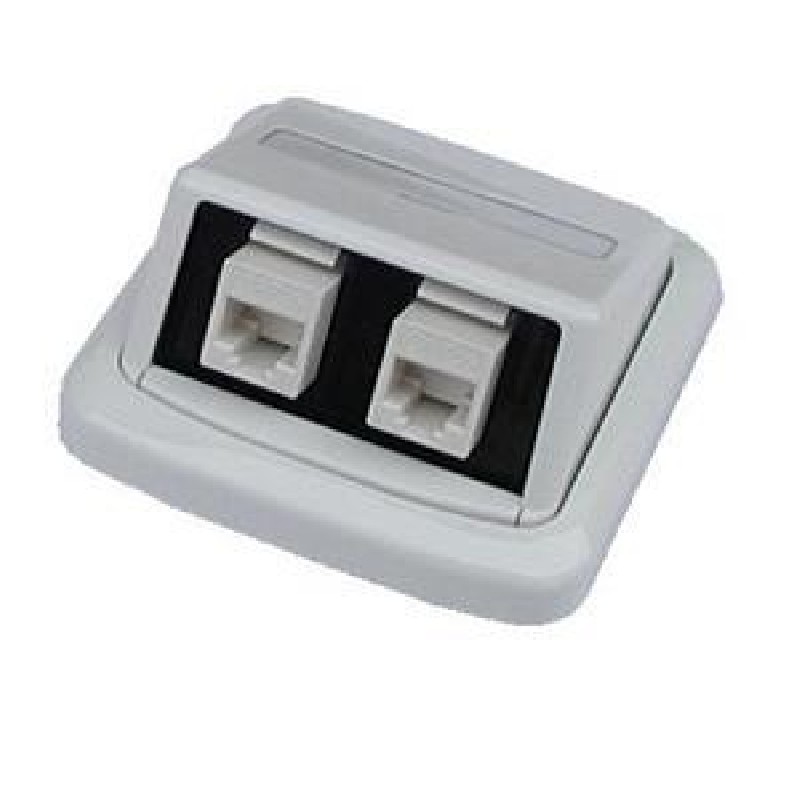 OPTIX UTP dvojzásuvka ABB TANGO 2xRJ45 cat.5e