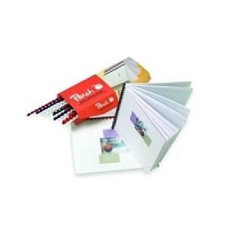PEACH vazací hřbet Binding Combs 21 Rg A4 6mm, černý, plast, 100ks