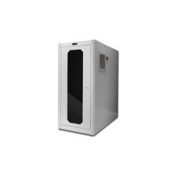 Digitus Pouzdro na počítač s nivelačními patkami, IP54 rozmery vnější 670x300x650 mm. vnitřní 581x292x550mm, skleněné dveře