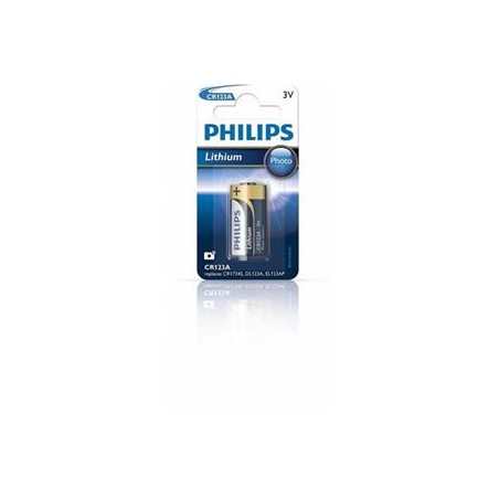 Philips baterie CR123A - 1ks