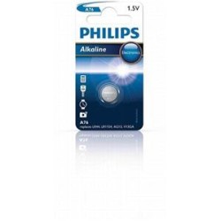Philips baterie knoflíková A76, alkalická - 1ks (LR44)