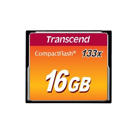 Transcend 16GB CF (133X) paměťová karta (MLC)