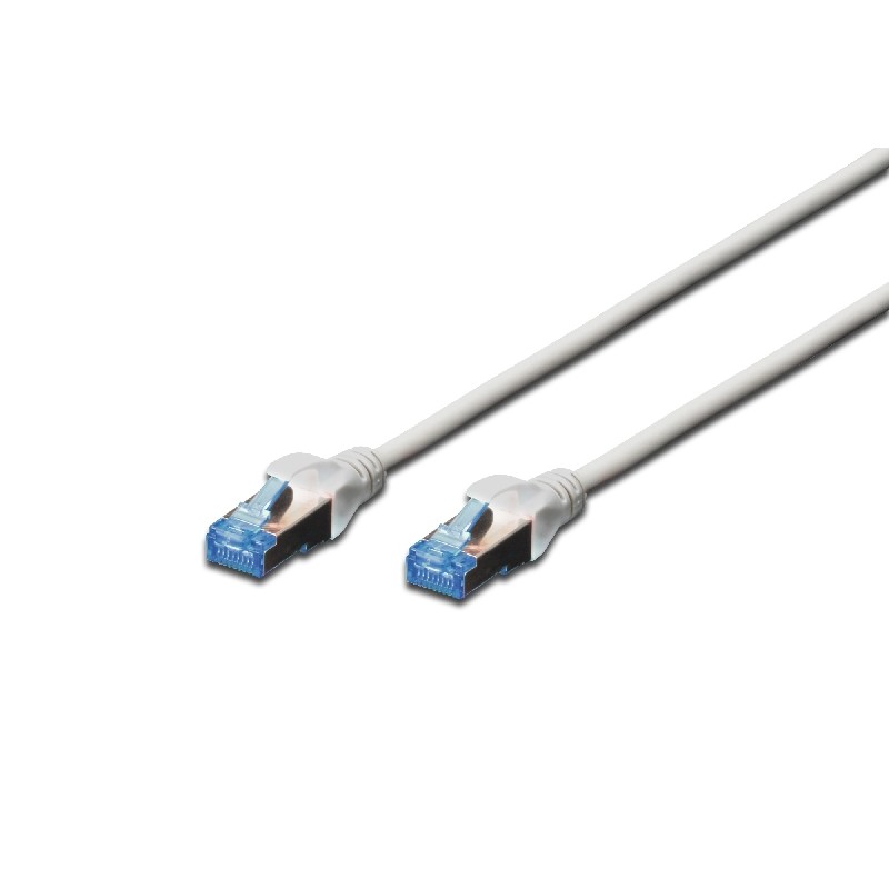 Digitus Patch Cable, SF-UTP , CAT 5e, AWG 26/7, měď, šedý 10m