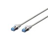 Digitus Patch Cable, SF-UTP, CAT 5e, AWG 26/7, měď, šedý 7m